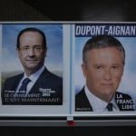 2012年フランス選挙ポスター 2012年フランス選挙ポスター