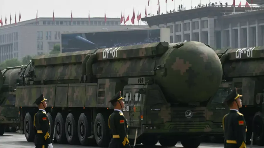 米国は中国が秘密裏に核実験を行っていると疑っています。