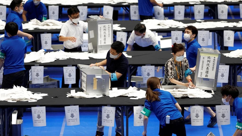日本の参議院選挙:自民党が発表した勝利が確認された