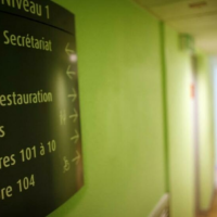 Le couloir d'un hôpital psychiatrique à Paris. (Image d'illustration) AFP - CHRISTOPHE SIMON