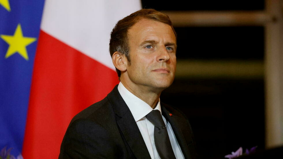 エマニュエル・マクロン仏大統領、2021年9月30日。REUTERS - POOL
