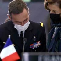 フローレンス・パルリー軍務大臣は、2021年10月20日（水）、フランス軍の新しいドクトリンを発表しました。ケンゾー・トリブイヤール / AFP