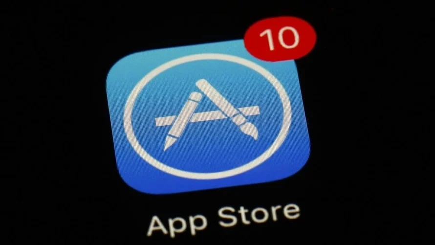 Le logo de l'App Store. AP - Patrick Semansky