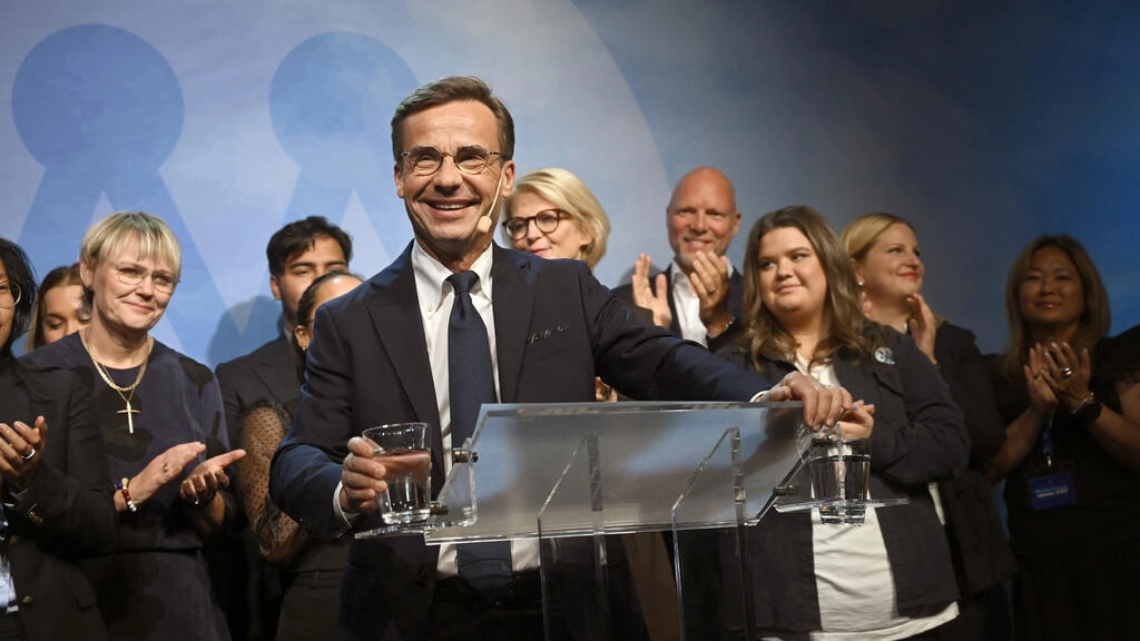 2022年9月11日の選挙中にストックホルムのウルフ・クリスターソン首相。© AFP/フレドリック・サンドバーグ