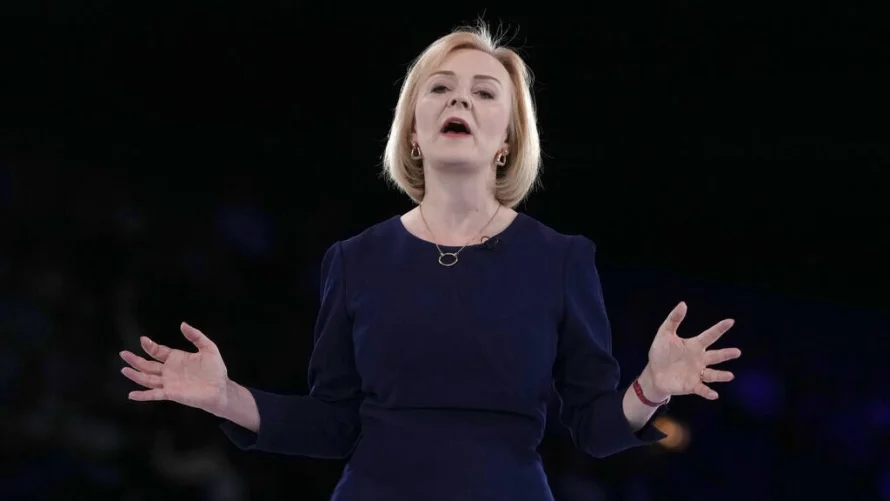 リズ・トラスは2022年9月5日、英国首相としてトーリーズから選出された。AP/Kirsty Wigglesworth
