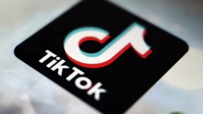 TikTokアプリケーションのロゴ。