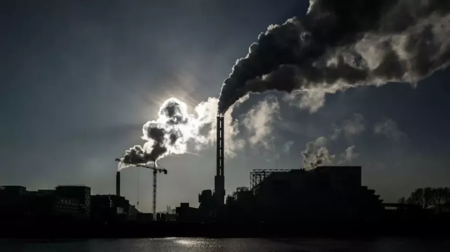 CO2排出量。(イラスト画像) © ecotree.green