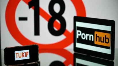 当局の視界では、PornhubやTukifなどのポルノビデオプラットフォーム。AFP - ライオネル・ボナベンチャー