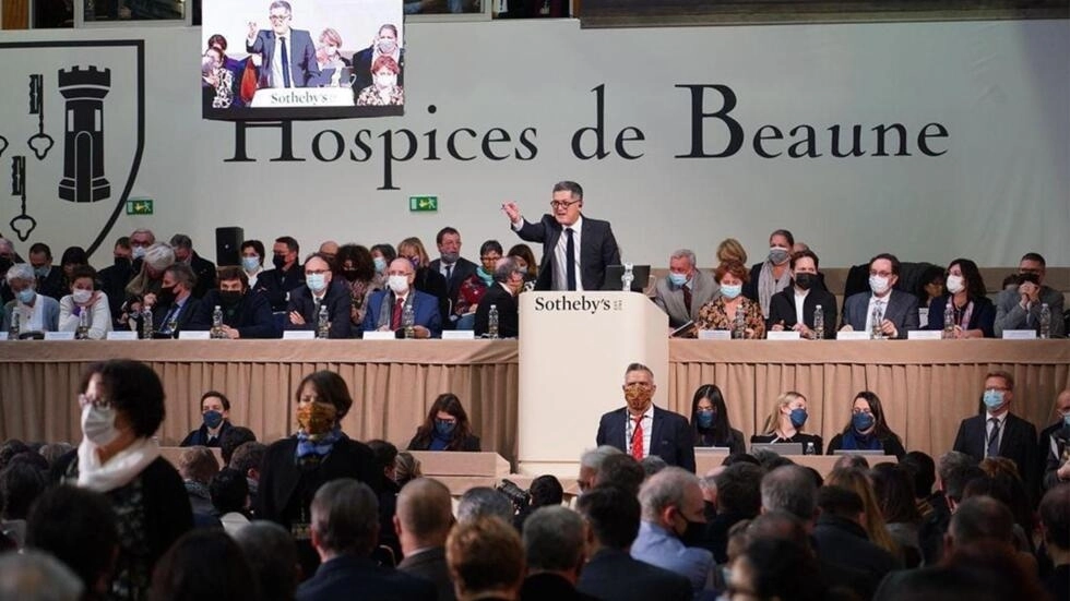 子供たちのためにホスピス・ド・ボーヌのワインの第162回オークション