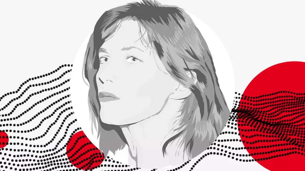 帯域幅の肖像画 ジェーン・バーキン、才能のある控えめな言葉の専門家