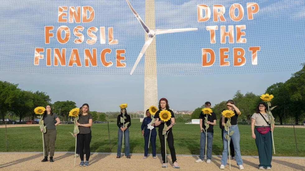 気候変動金融と債務救済は、世界銀行、IMF会議で大きく迫っている