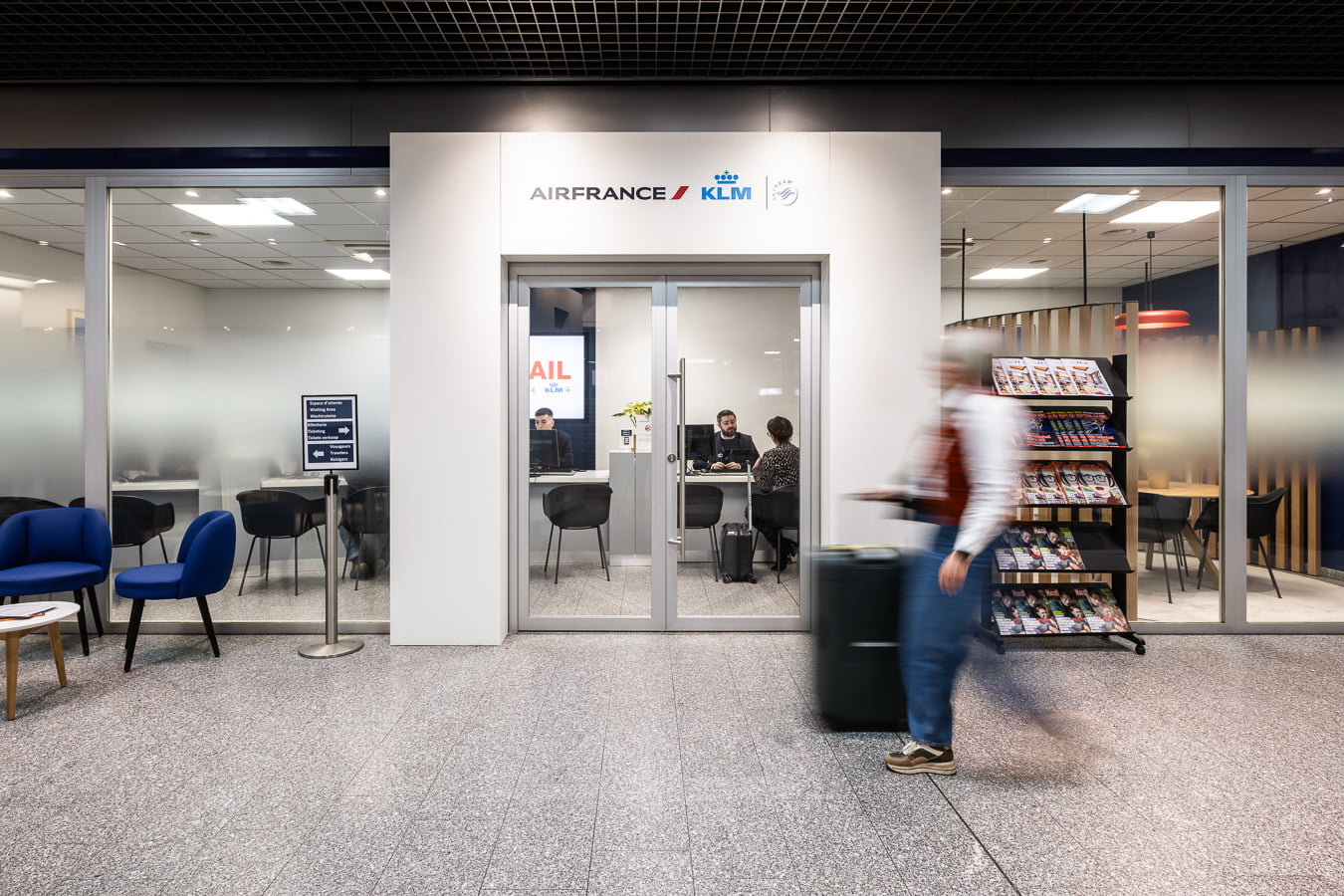 ブリュッセル南駅Air＆Railチェックインラウンジが新装開業
