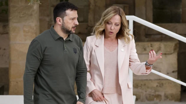 G7首脳はウクライナの資金に関する「政治的」取引に達する