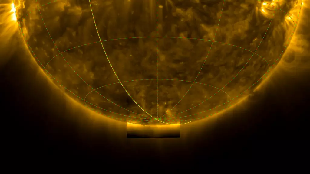 ESAのソーラーオービターが太陽の南極を初めて明らかに